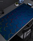 Gaming Mousepads Mousepad Geometric Large Mouse
