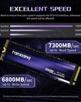 Fanxiang M.2 SSD 7300MB/s 1TB/2TB/4TB M.2 NVMe SSD