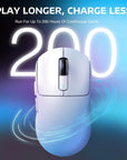 ATTACK SHARK X3 Wireless Gaming Mouse,49g Ergonomic PC