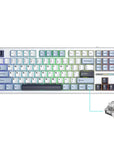 AULA F87 Pro Mechanical Keyboard 2.4g/Usb/Bluetooth