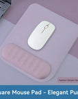 Gradient Color Mouse Pad With Wrist Rest, Wrist Support Pad