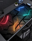 Gaming Mousepads Mousepad Geometric Large Mouse