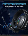 ONIKUMA GT808 2.4GHz Wireless Gaming Headset Noise Cancelling