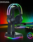 ONIKUMA RGB Gaming Headphones with HD Flexible Mic 3.5mm