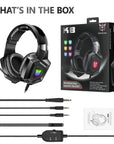 ONIKUMA K8 Gaming Headphones with Flexible HD