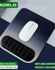 Gradient Color Mouse Pad With Wrist Rest, Wrist Support Pad