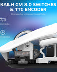 ATTACK SHARK X3 Wireless Gaming Mouse,49g Ergonomic PC