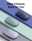 Mouse 4000 DPI Wireless Mice 40db Silent Click For MacBook
