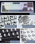 AULA F87 Pro Mechanical Keyboard 2.4g/Usb/Bluetooth