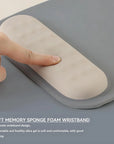 Gradient Color Mouse Pad With Wrist Rest, Wrist Support Pad