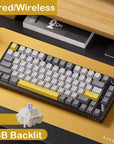 AJAZZ AK820/AK820Pro Mechanical Keyboard TFT