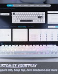 ATTACK SHARK X68 HE Rapid Trigger Mechanical Gaming Keyboard