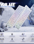 ATTACK SHARK X68 HE Rapid Trigger Mechanical Gaming Keyboard