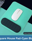 Gradient Color Mouse Pad With Wrist Rest, Wrist Support Pad