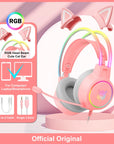 ONIKUMA RGB Gaming Headphones with HD Flexible Mic 3.5mm