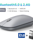 Mouse 4000 DPI Wireless Mice 40db Silent Click For MacBook