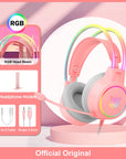 ONIKUMA RGB Gaming Headphones with HD Flexible Mic 3.5mm