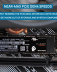 Western Digital SN850X 1TB 2TB 4TB WD_BLACK M.2