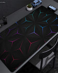 Gaming Mousepads Mousepad Geometric Large Mouse