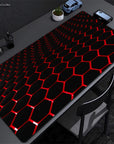 Gaming Mousepads Mousepad Geometric Large Mouse