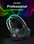 ONIKUMA RGB Gaming Headphones with HD Flexible Mic 3.5mm
