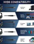 ONIKUMA K8 Gaming Headphones with Flexible HD